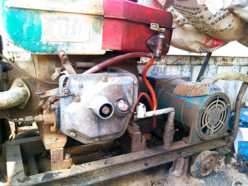 东坡单杠柴油机发电机出租